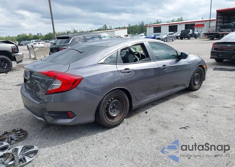 2019 Honda Civic Lx z USA, uszkodzony, nr VIN 19XFC2F66KE041462